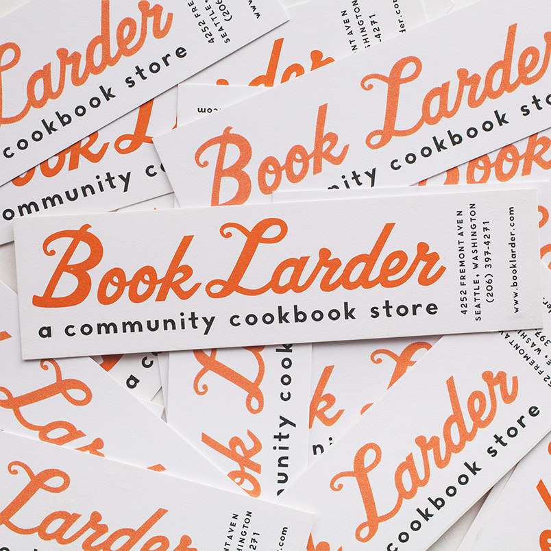 Book Larder bookmarks